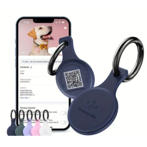 PET ID (NFC and QR CODE)-(Dog/Cat)-(Name Tag)-(Pet Locator)-(Blue)-(New)-$12.00 - Picture 6 of 6